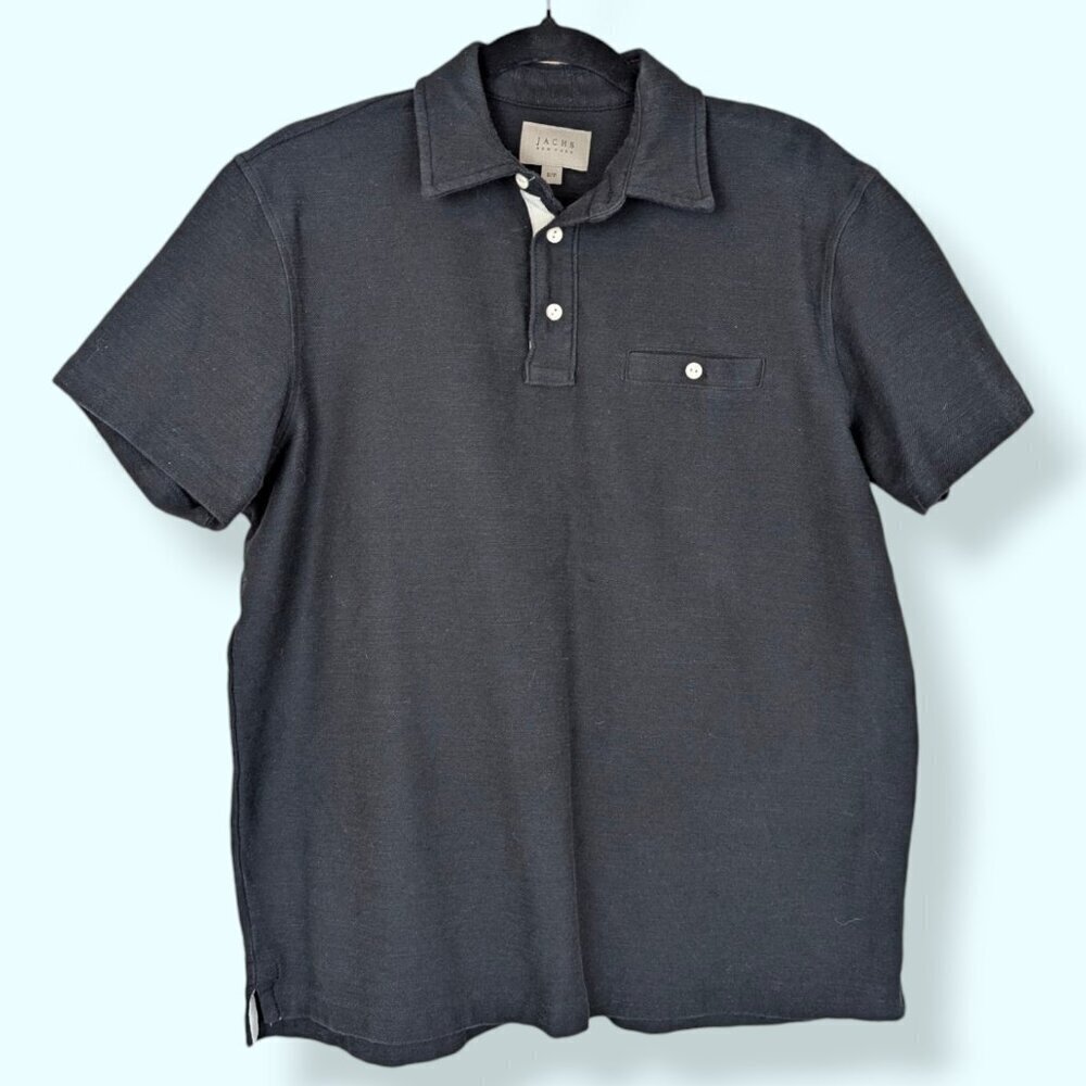 Jachs New York Black Polo Shirt